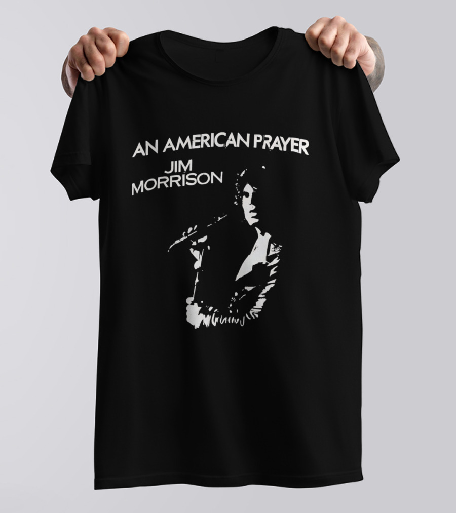 An American Prayer Jim Morrison Music Album Cover T-Shirt