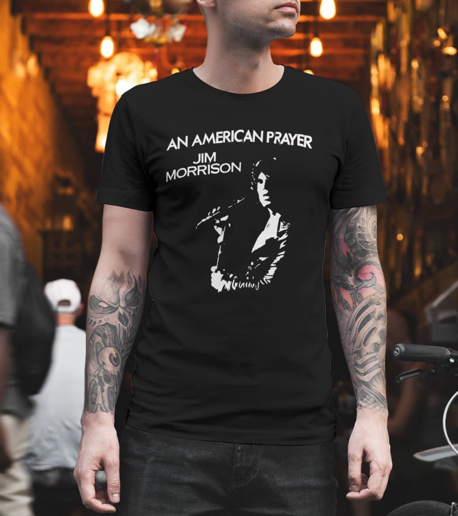 An American Prayer Jim Morrison Music Album Cover T-Shirt