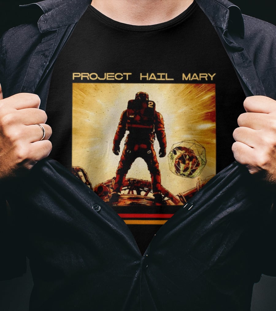 Andy Wei Project Hail Mary 2 Astronaut Est 2026 T-Shirt