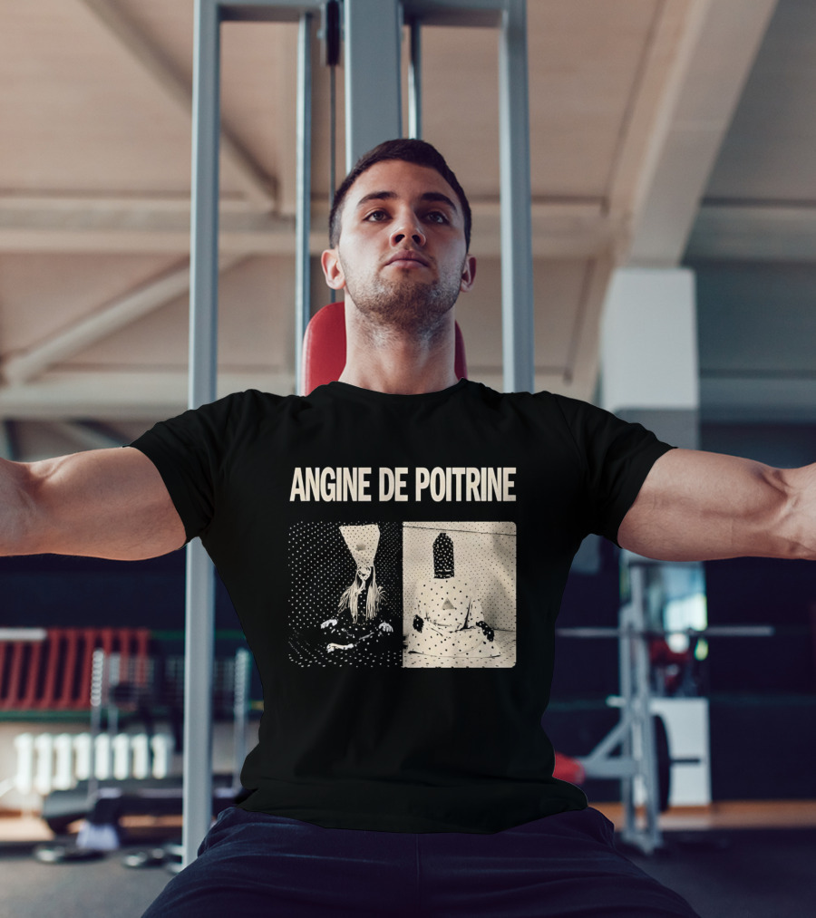 Angine De Poitrine Tour Visual With Geometric Figures T-Shirt