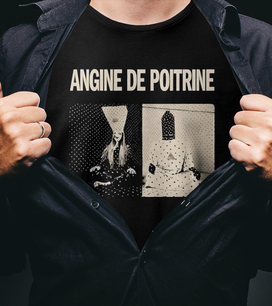 Angine De Poitrine Tour Visual With Geometric Figures T-Shirt