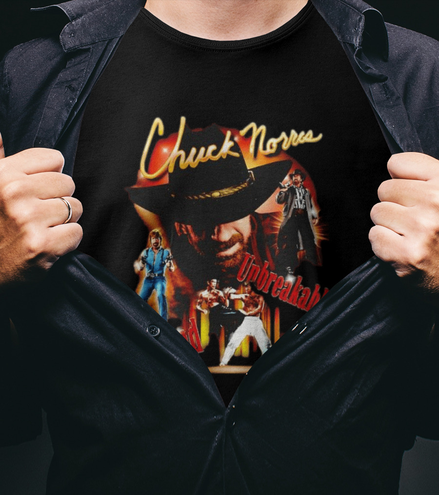 Chuck Norris Legend Unbreakable Martial Arts Action T-Shirt