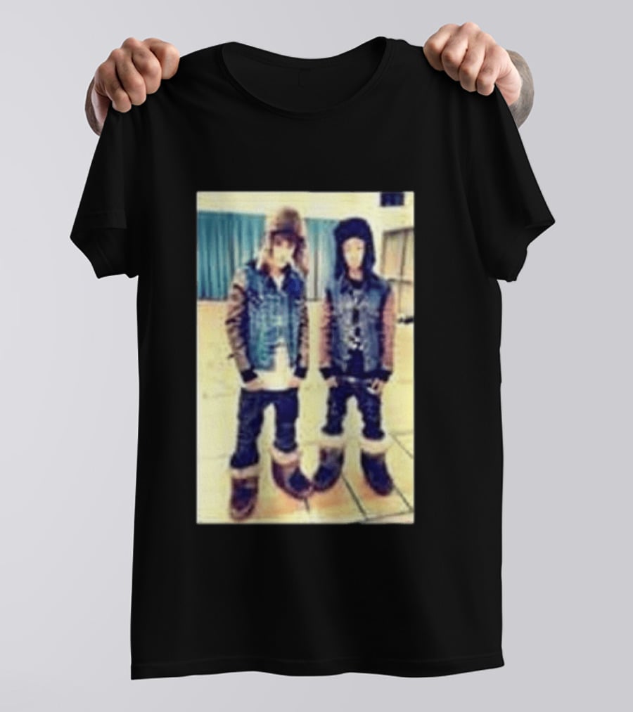 Justin Bieber Jaden Smith Never Say Never Denim And Fur Outfits T-Shirt