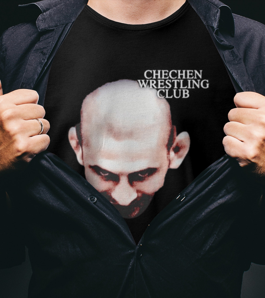 Khamzat Chechen Wrestling Club Warrior Face T-Shirt