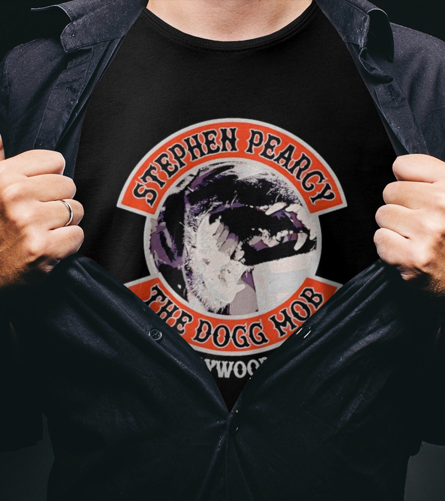Stephen Pearcy The Dogg Mob Hollywood CA Vintage Rock Band T-Shirt