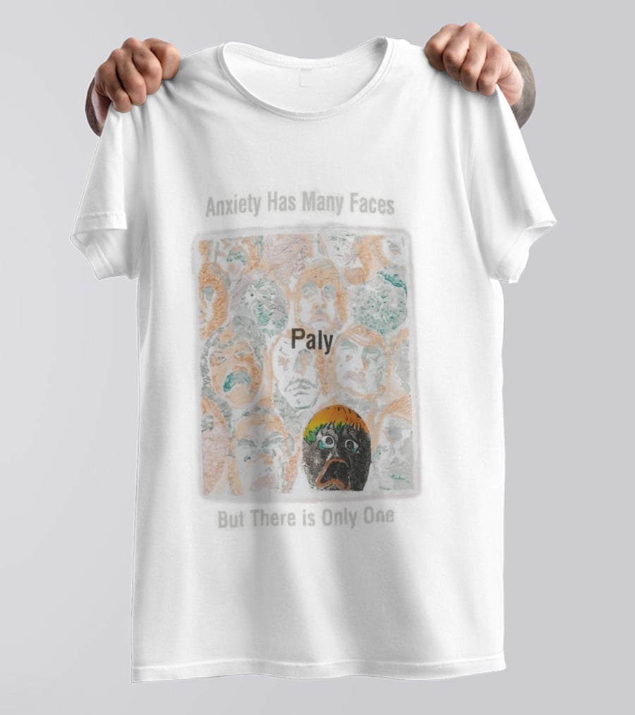 Chris Brown Coachella 2026 Paly Anxiety Faces T-Shirt