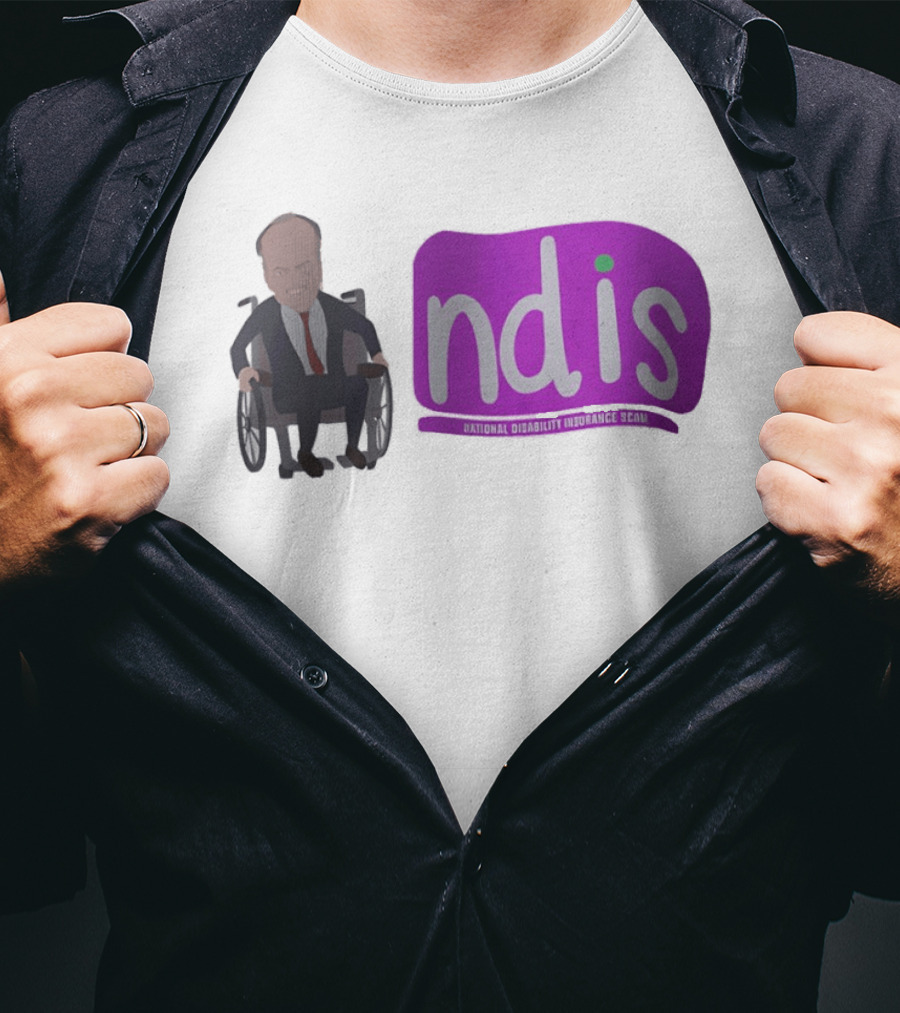 National Disability Insurance Scam NDIS Roots Riches T-Shirt