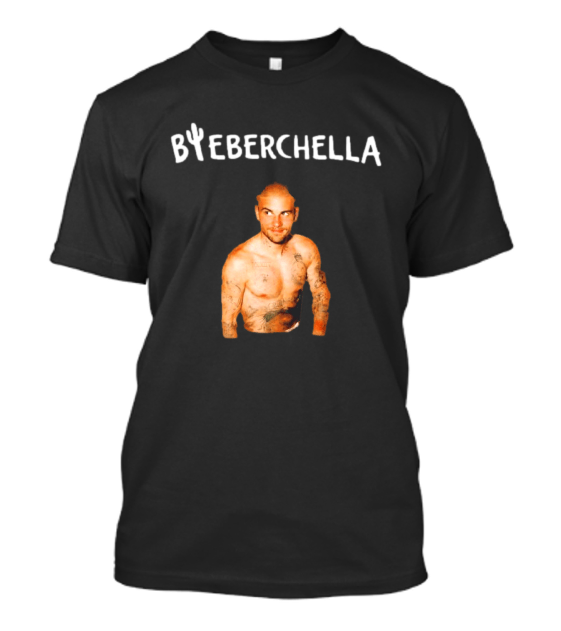 Bieberchella Tattooed Justin Bieber Humor T-Shirt