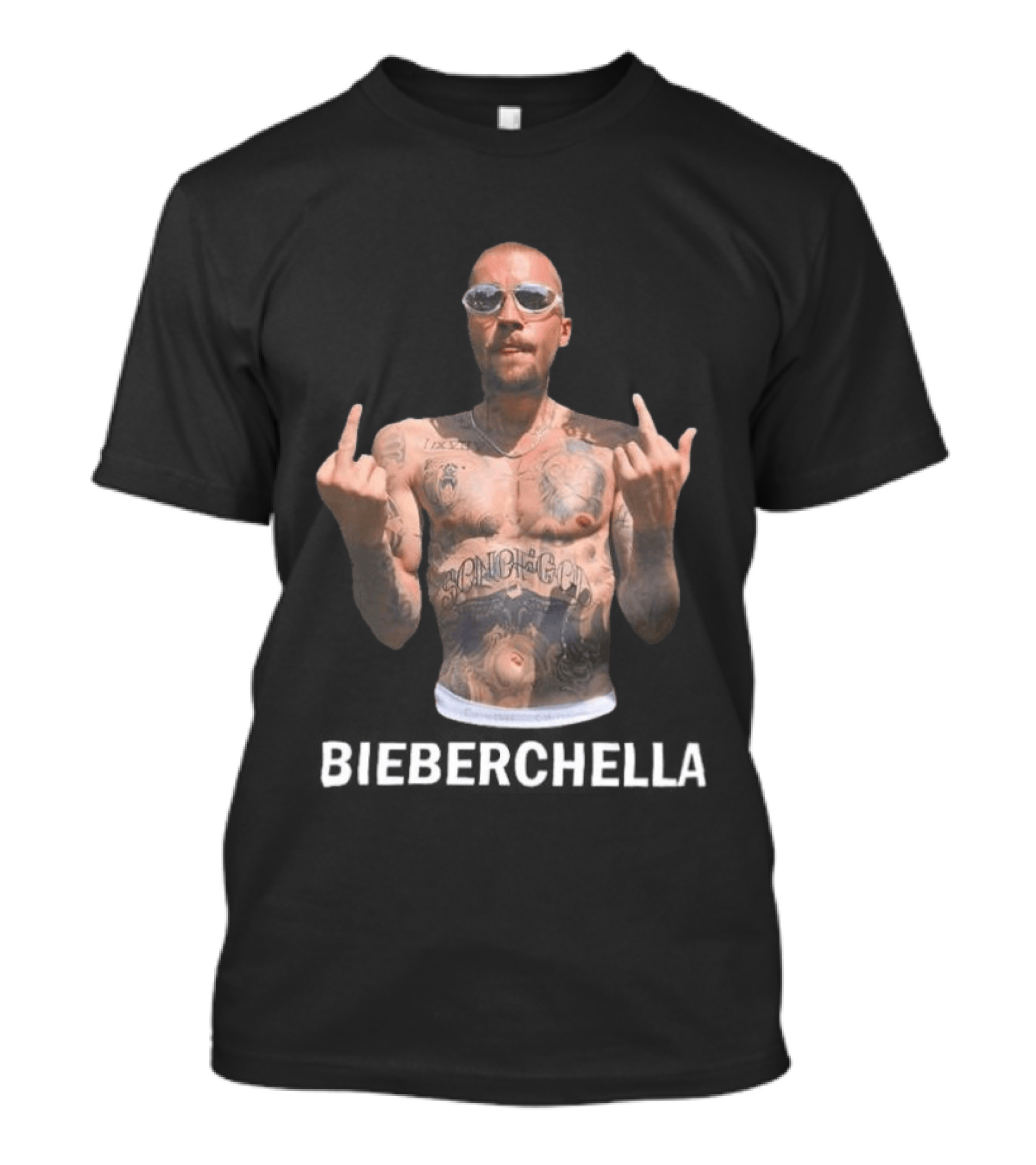 Justin Bieber Bieberchella Tattoo T-Shirt