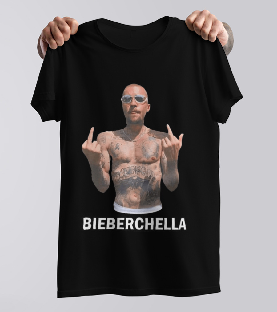 Justin Bieber Bieberchella Tattoo T-Shirt