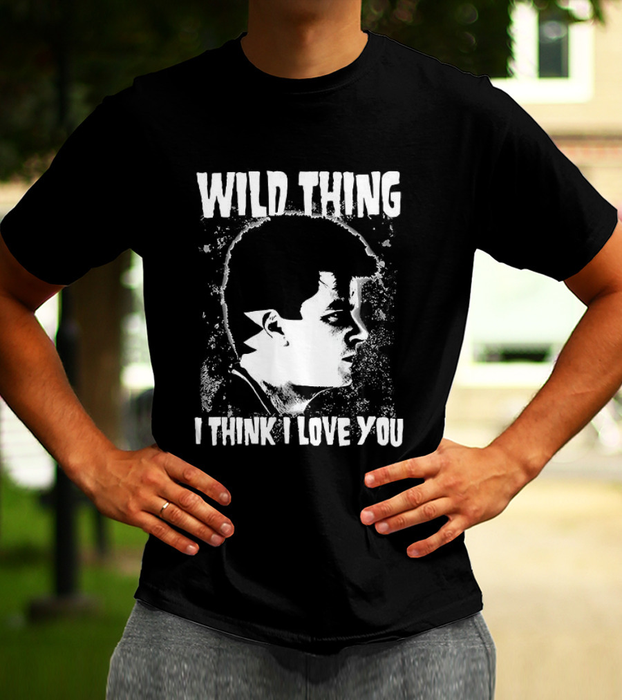 Ricky Vaughn Wild Thing I Think I Love You Major League T-Shirt