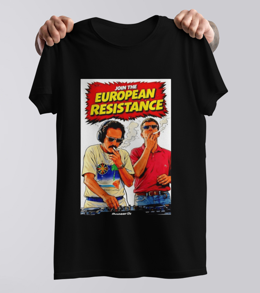 DJ Pioneer Join The European Resistance Grand Theft Auto T-Shirt