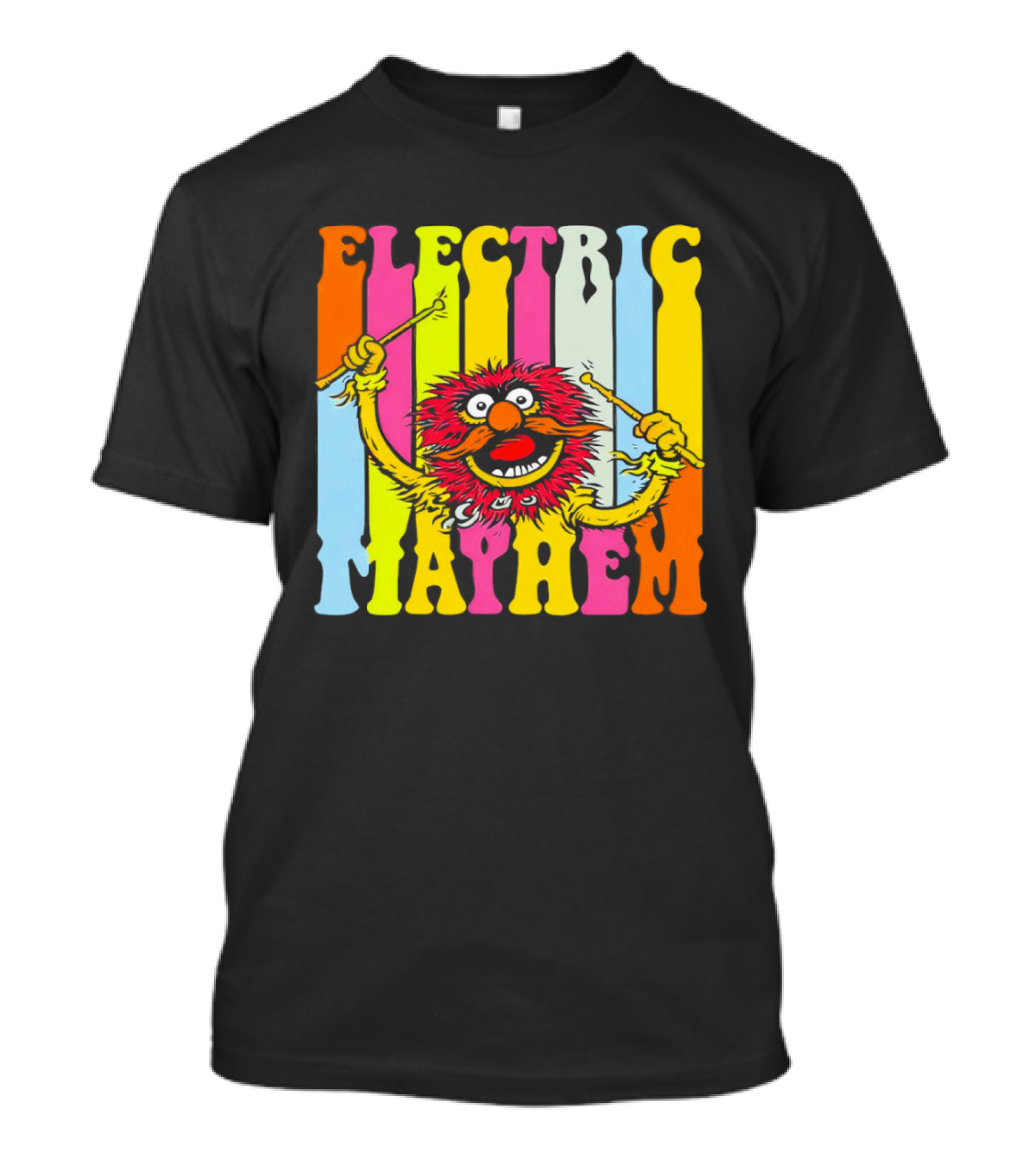 Electric Mayhem Muppets Dr. Teeth Animal Drummer T-Shirt