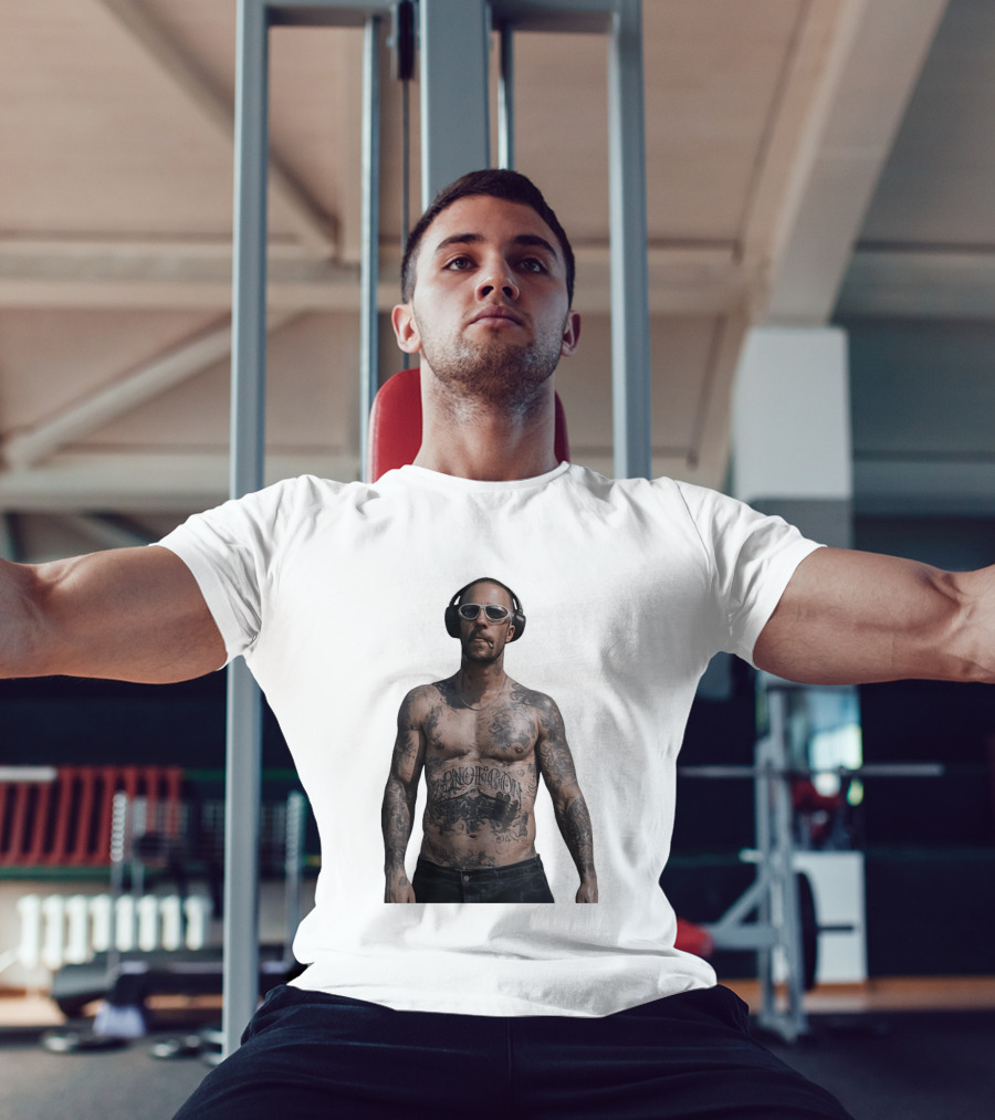 Adam Levine Maroon 5 Smoking Tattoos And Headphones T-Shirt