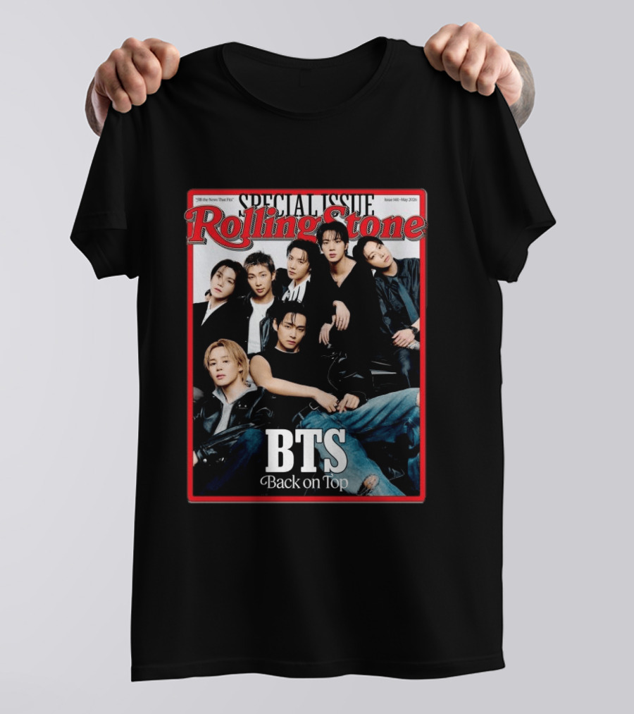 Rolling Stone Special Issue BTS Back On Top T-Shirt