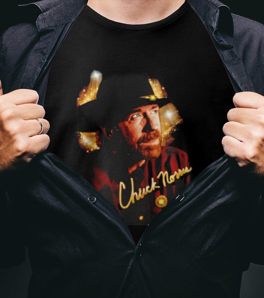 Chuck Norris Unbreakable Legend Signature T-Shirt
