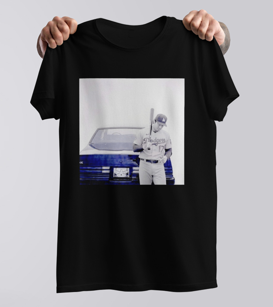 Shohei Ohtani Dodgers 17 Baseball Streetwear T-Shirt