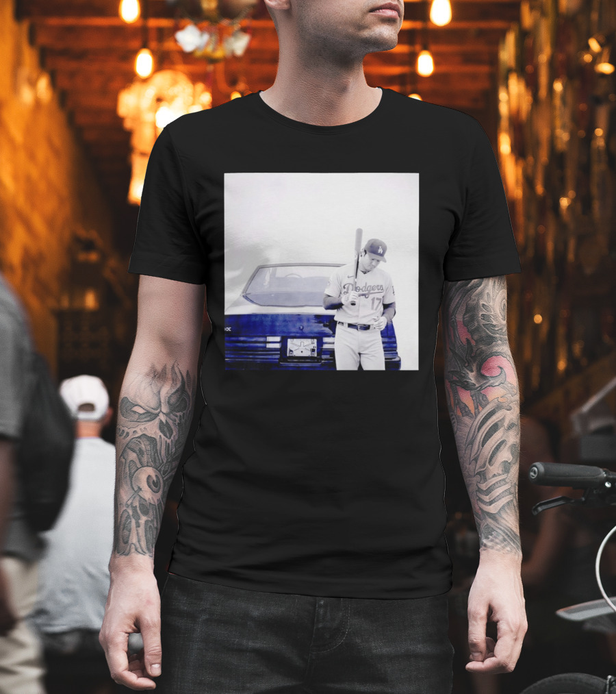 Shohei Ohtani Dodgers 17 Baseball Streetwear T-Shirt