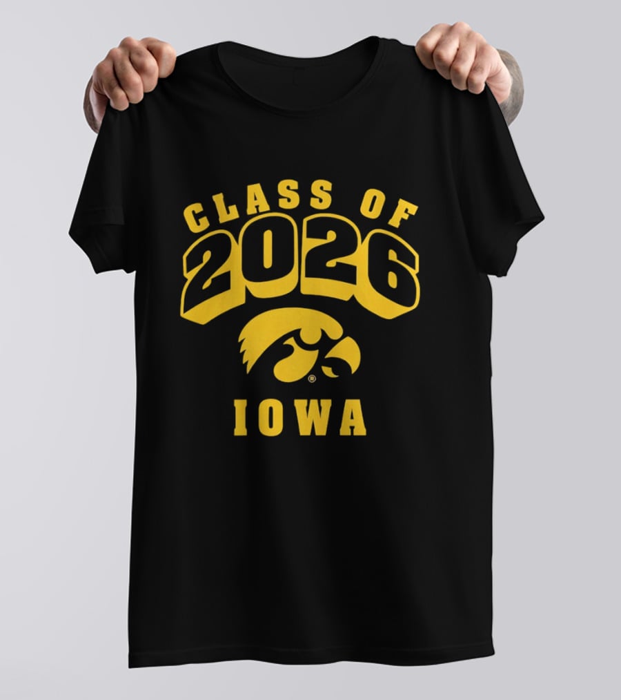 Class Of 2026 Iowa Hawkeyes T-Shirt