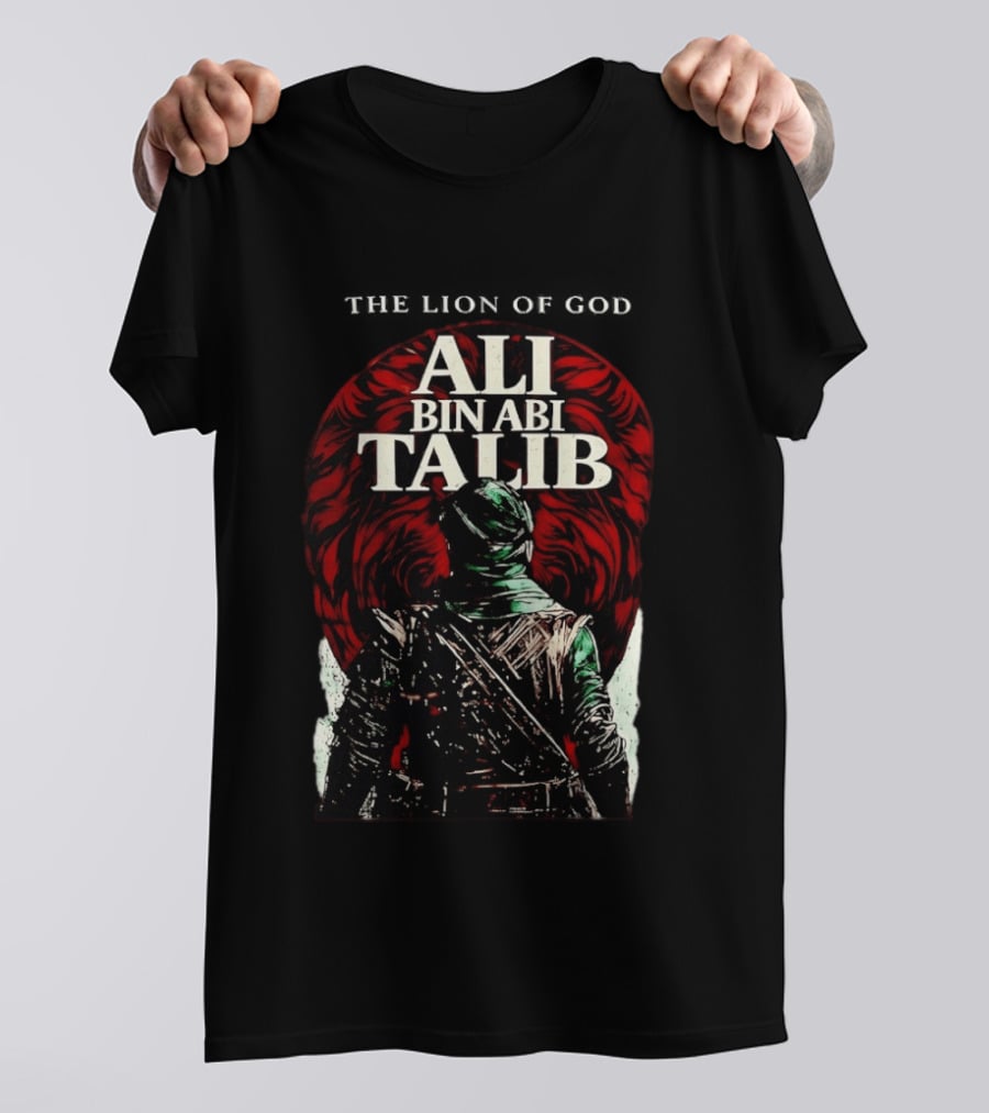 Ali Bin Abi Talib Heroic Warrior T-Shirt