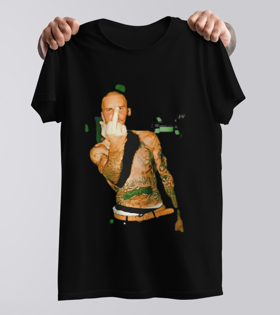 Justin Bieber Middle Finger Barebacked Music Lovers T-Shirt