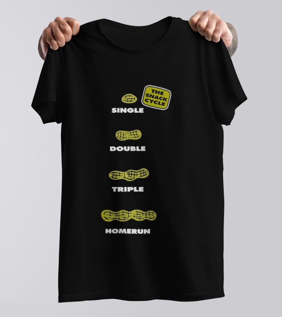 Plate Crate Snack Cycle Crumble Crunch Munch Nom Nom T-Shirt