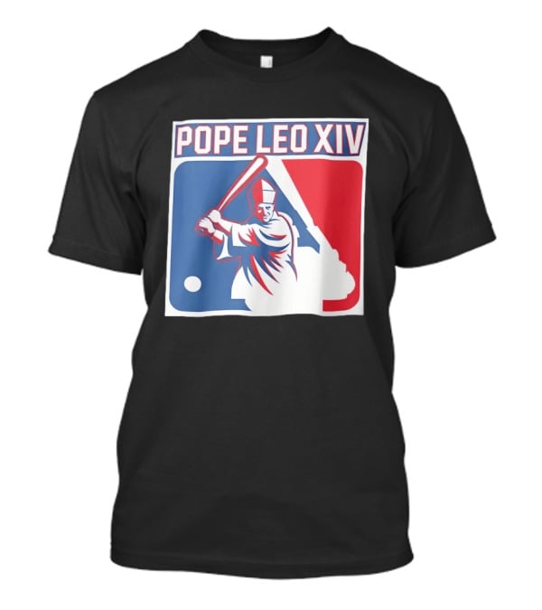 Pope Leo XIV Baseball Catholic MLB T-Shirt