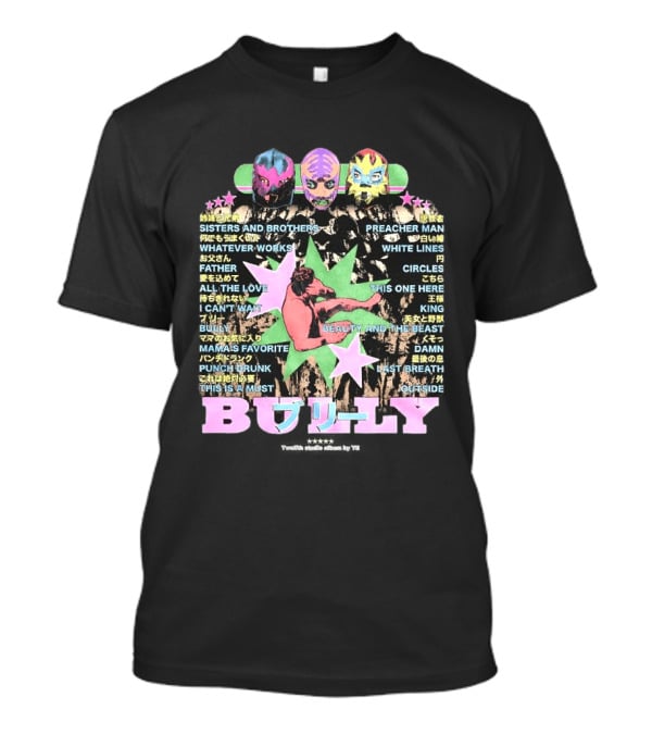 Kanye West Bully 2026 Luchador Mask Album Sisters And Brothers Preacher Man T-Shirt