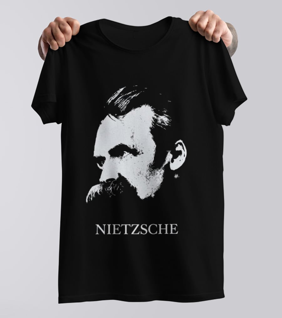 Gdragon Enfants Riches Deprimes Nietzsche Portrait Vintage Aesthetic T-Shirt
