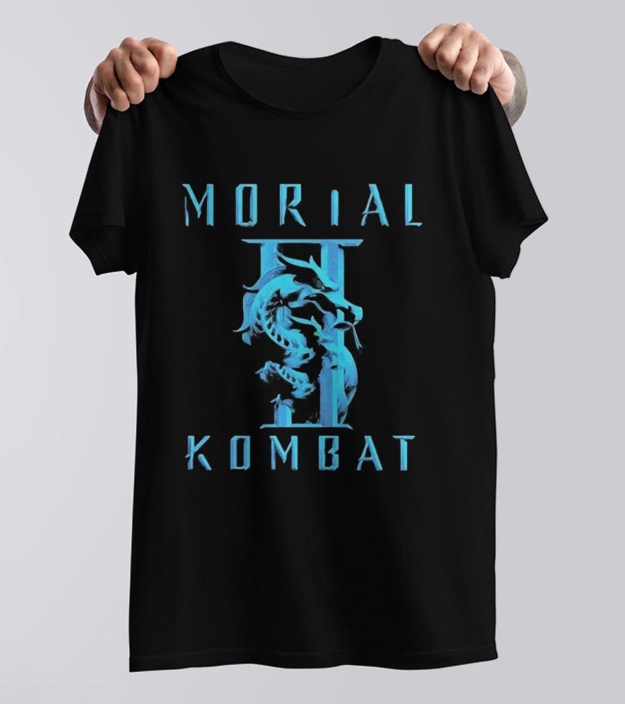 Mortal Kombat II Let The Fight Begin Dragon T-Shirt