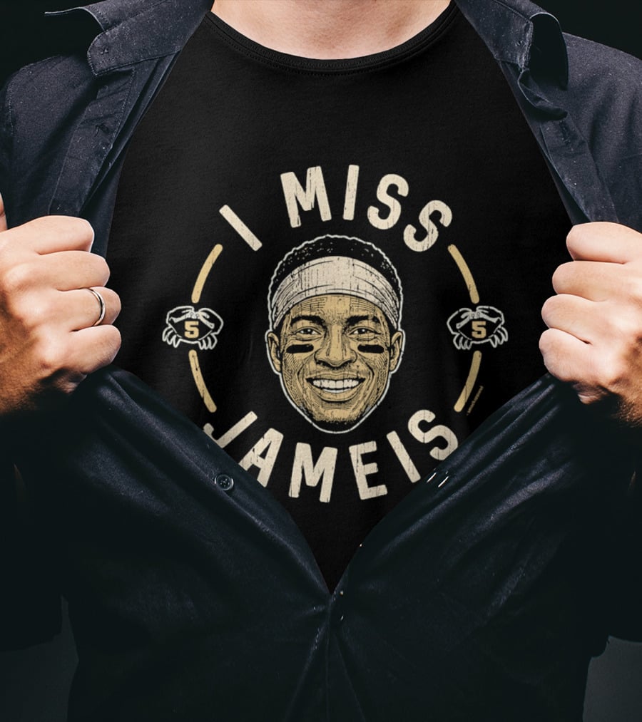 I Miss Jameis Winston Florida State Seminoles Football Crabs Number 5 T-Shirt