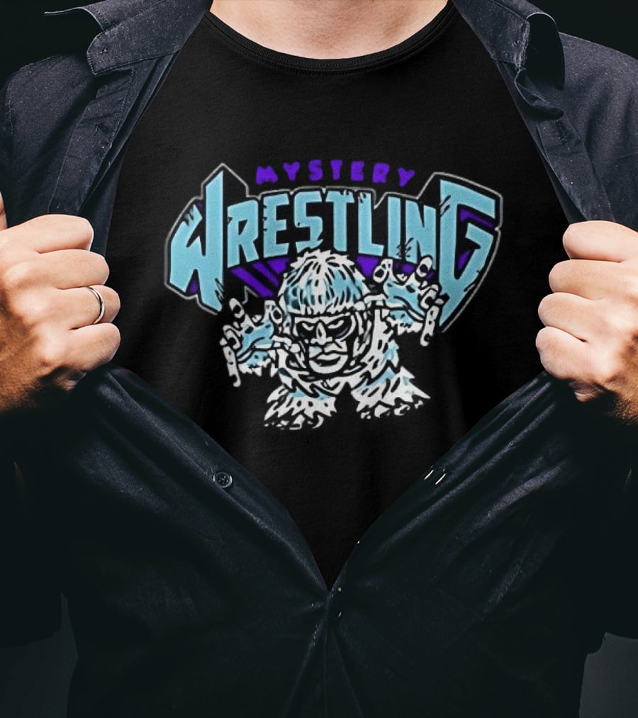 Mystery Wrestling Monster Memphis Grizzlies T-Shirt
