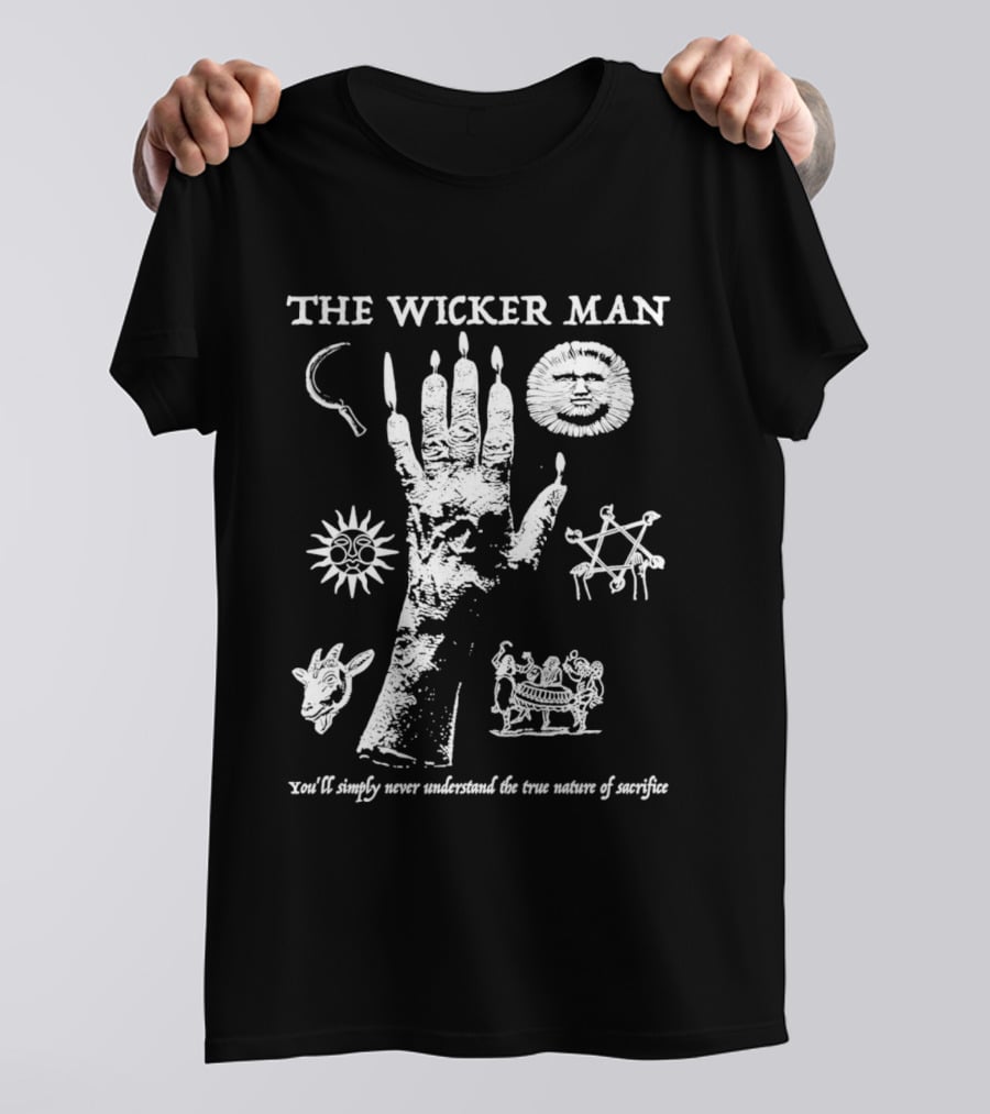 The Wicker Man 1973 Sacrifice Nature Symbols And Ritual T-Shirt