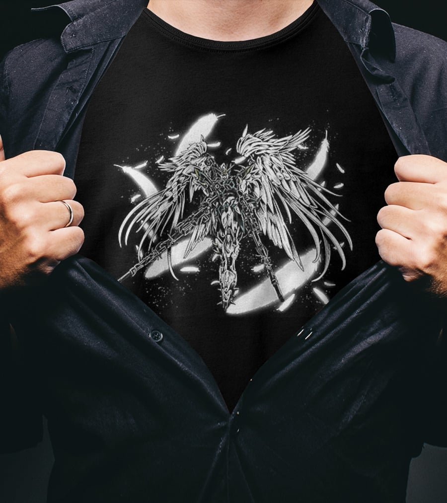 Wing Gundam Zero EW Mobile Suit Gundam Wing Endless Waltz Anime T T-Shirt