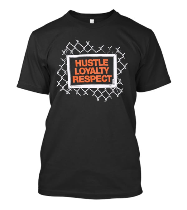 WWE John Cena Hustle Loyalty Respect Chain Link Fence T-Shirt
