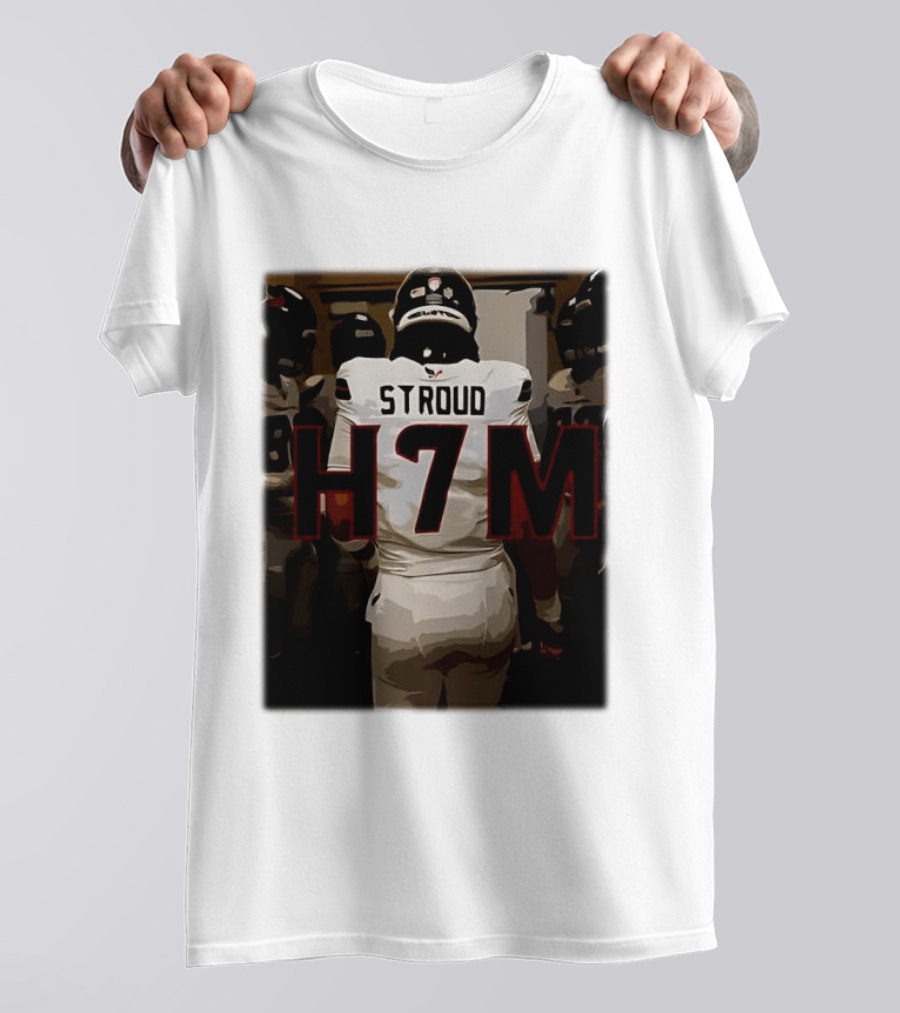 C.J. Stroud H7M Houston Texans Football Player T-Shirt