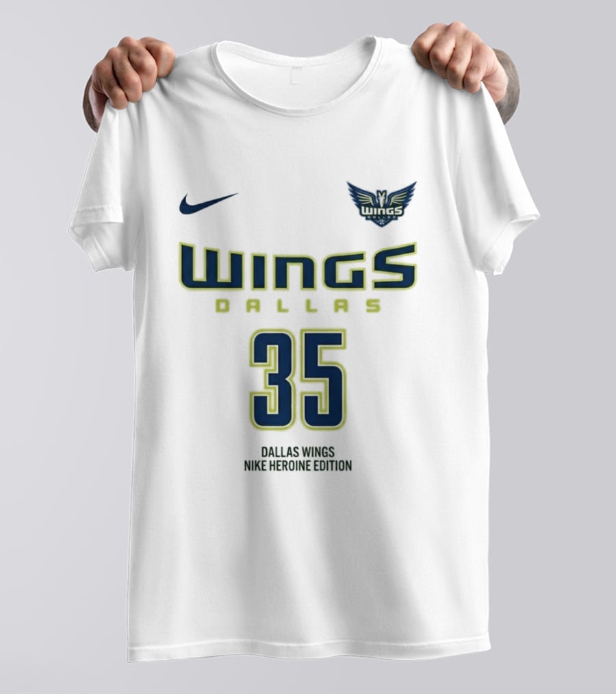 Wings Dallas Big Texas 35 Nike Heritage Edition T-Shirt