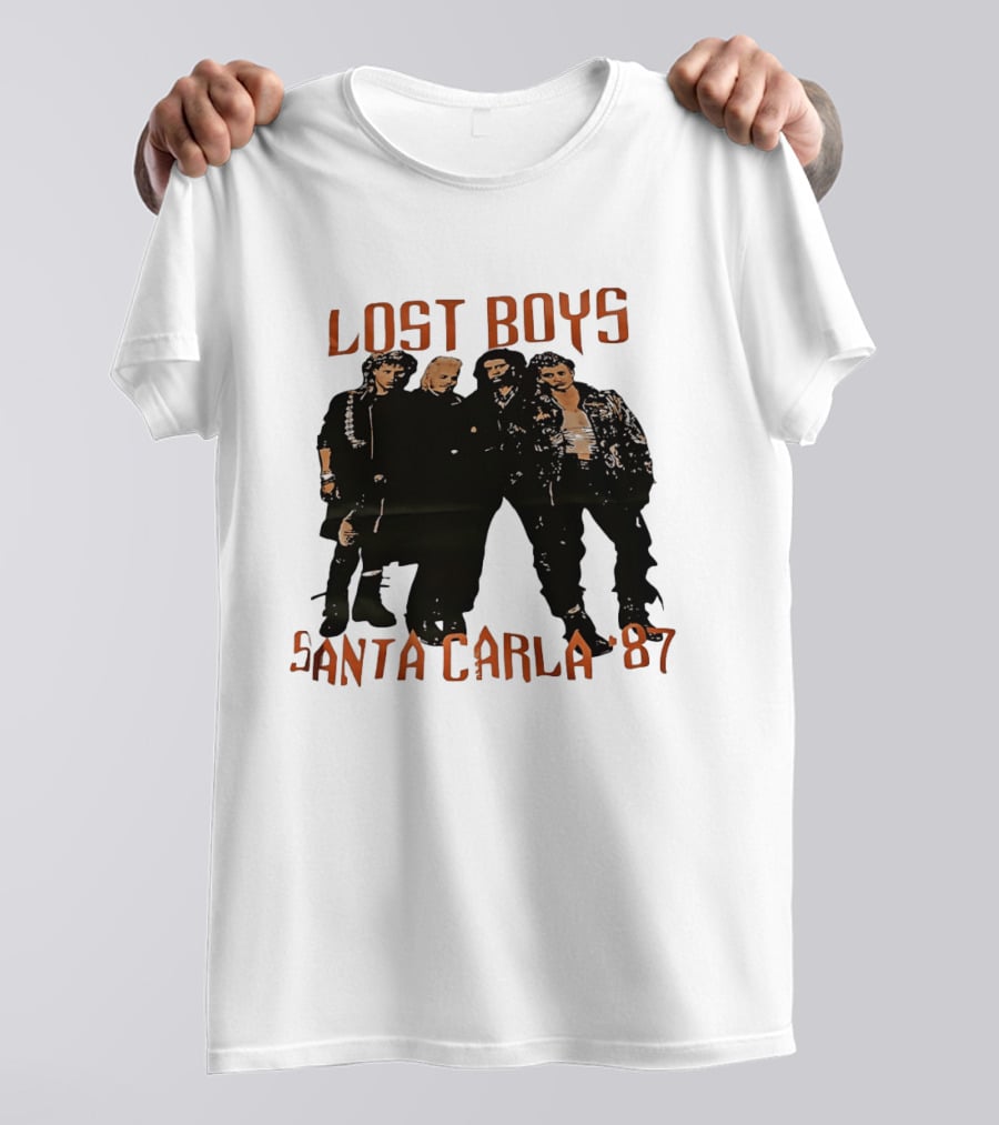 Lost Boys Santa Carla 1987 Vintage Movie T-Shirt