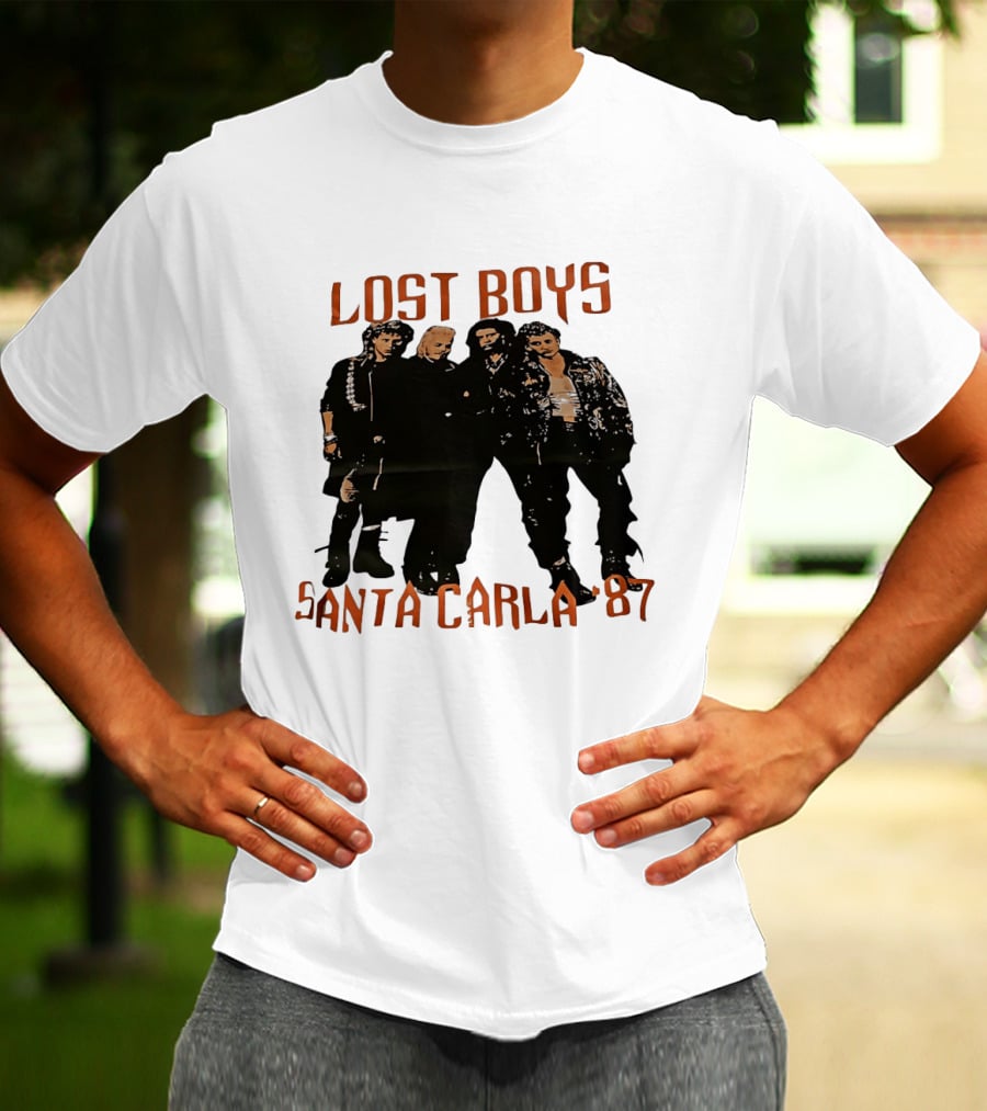 Lost Boys Santa Carla 1987 Vintage Movie T-Shirt