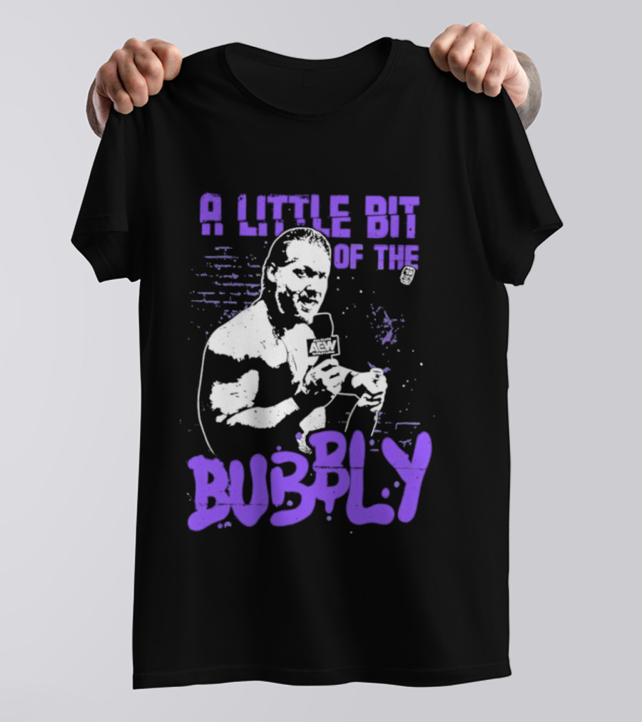 AEW Chris Jericho A Little Bit Of The Bubbly T-Shirt