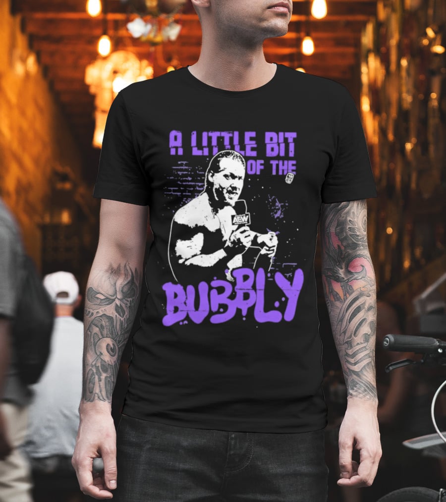 AEW Chris Jericho A Little Bit Of The Bubbly T-Shirt