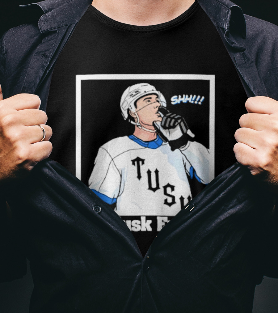 Big Tusk Energy Sip Hockey Tusk Player T-Shirt