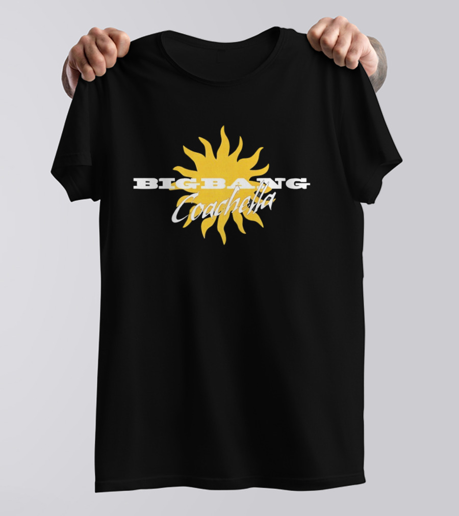 Bigbang Coachella Sunburst Festival Highlight T-Shirt