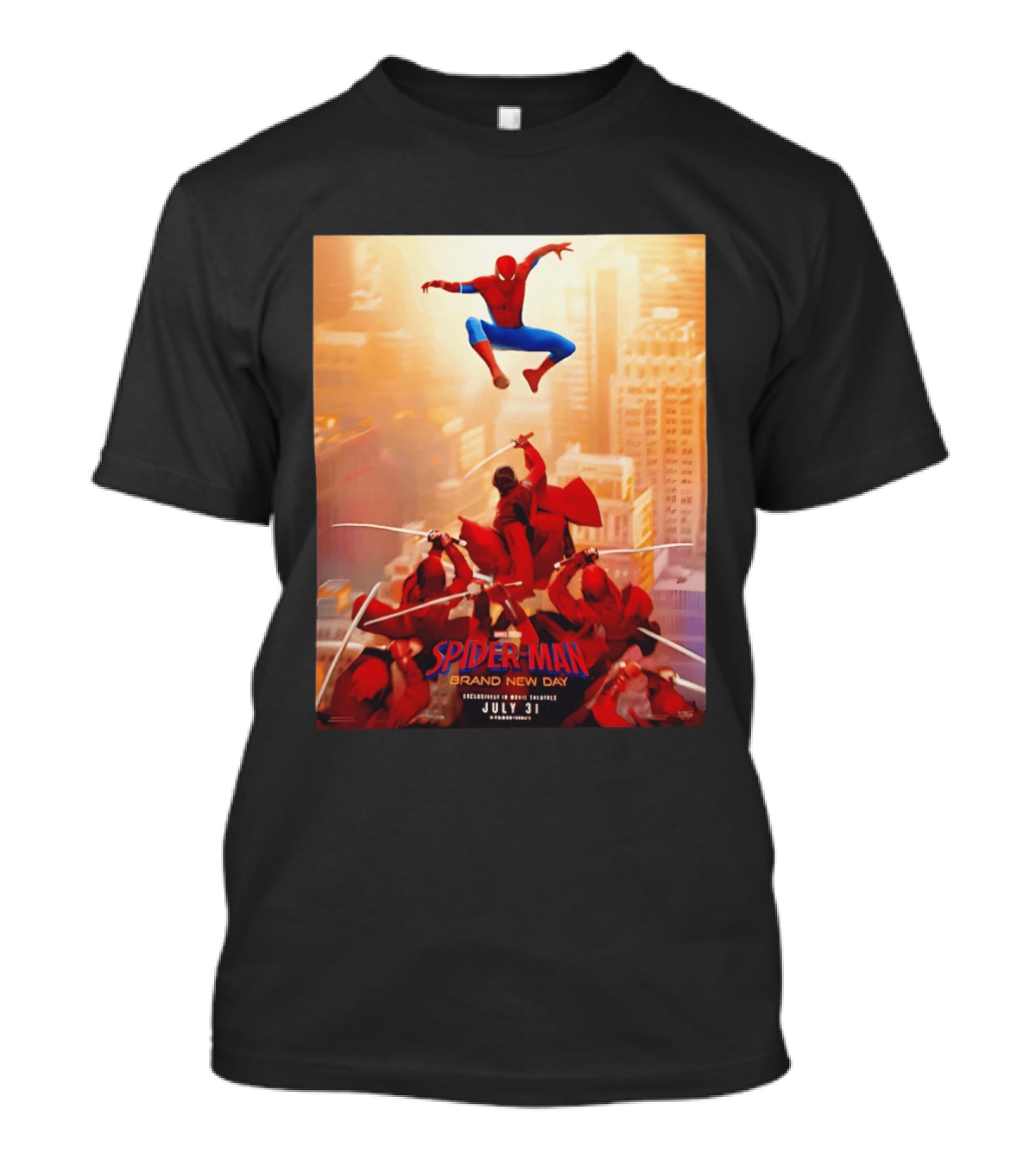 Spider Man Brand New Day Peter Vs The Hand Movie July 31 T-Shirt