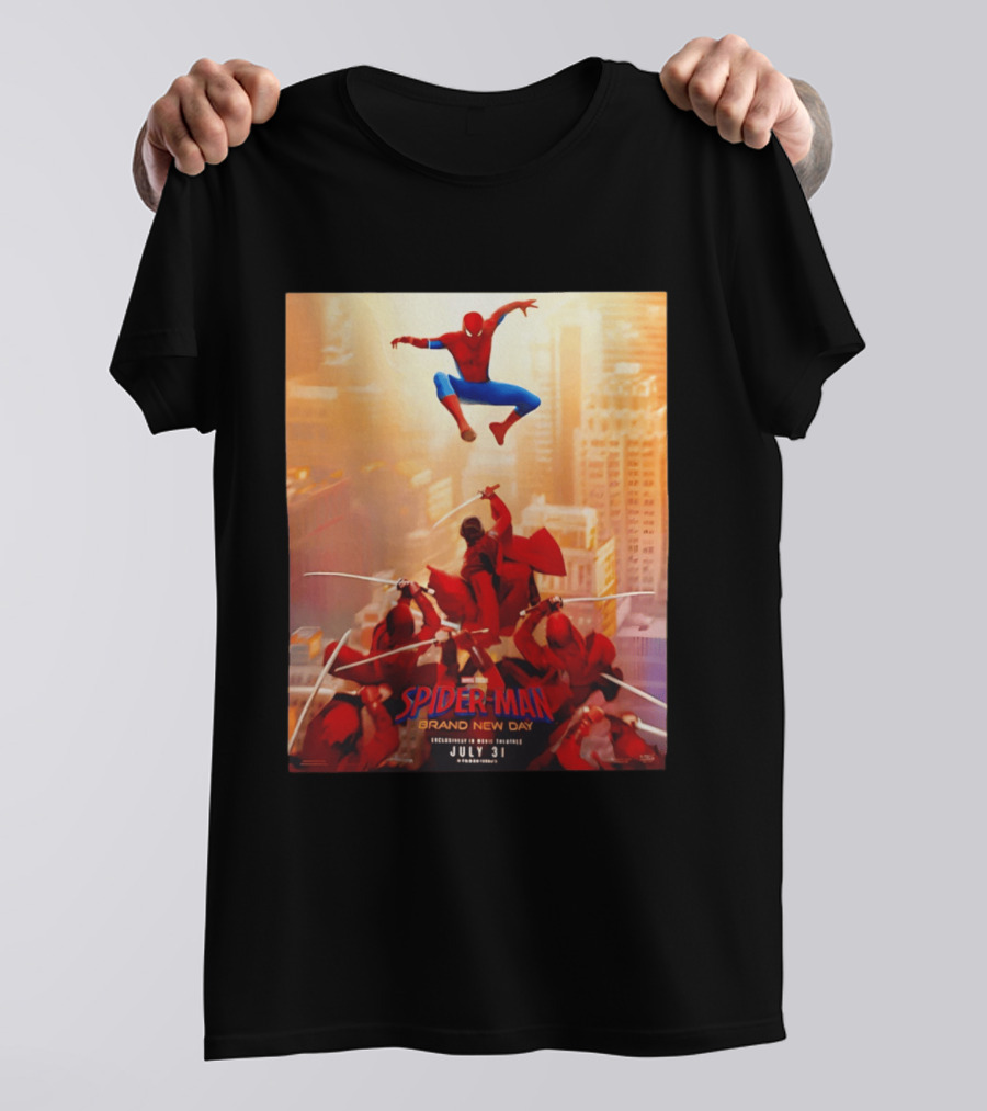 Spider Man Brand New Day Peter Vs The Hand Movie July 31 T-Shirt