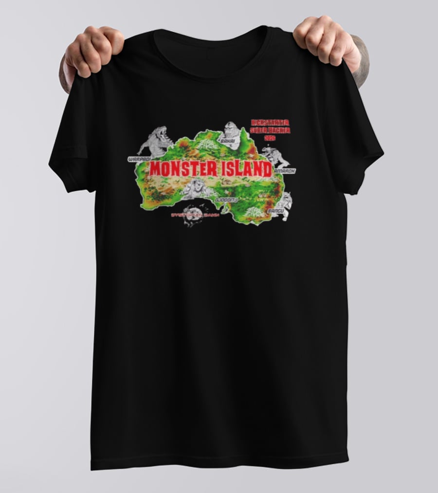 Monster Island Kickstarter Super Backer 2026 Warapoik Bakai Amarok Djodonoj Bangu T-Shirt