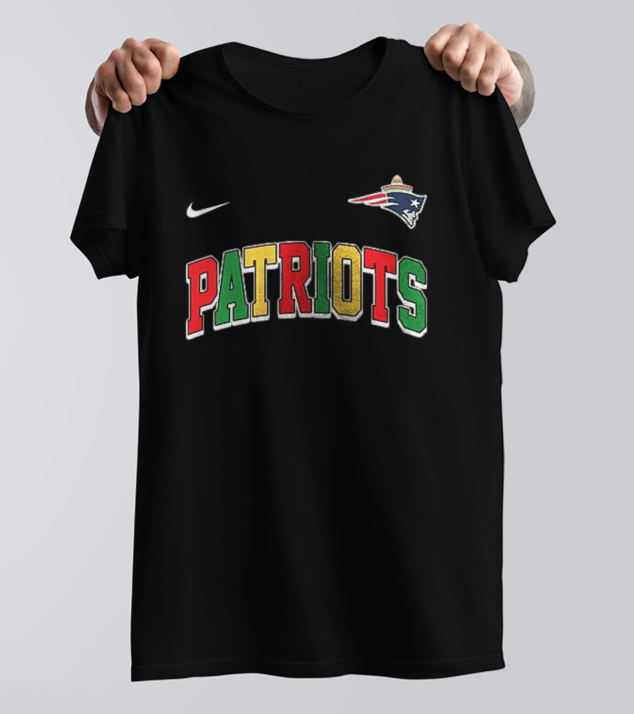 New England Patriots Cinco De Drinko Bitchachos Skeleton Nike T-Shirt