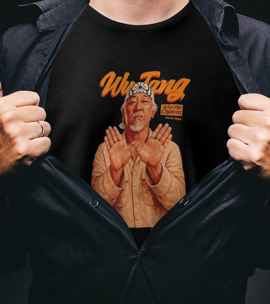 Wu Tang Is For The Children Mr. Miyagi T-Shirt