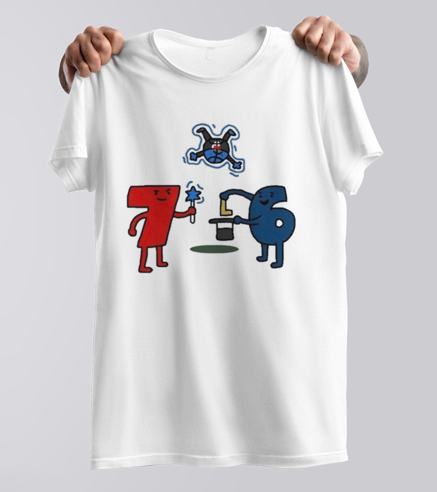 Philadelphia 76ers Steal Orlando Magic Meme With 76 And Magic Wand T-Shirt