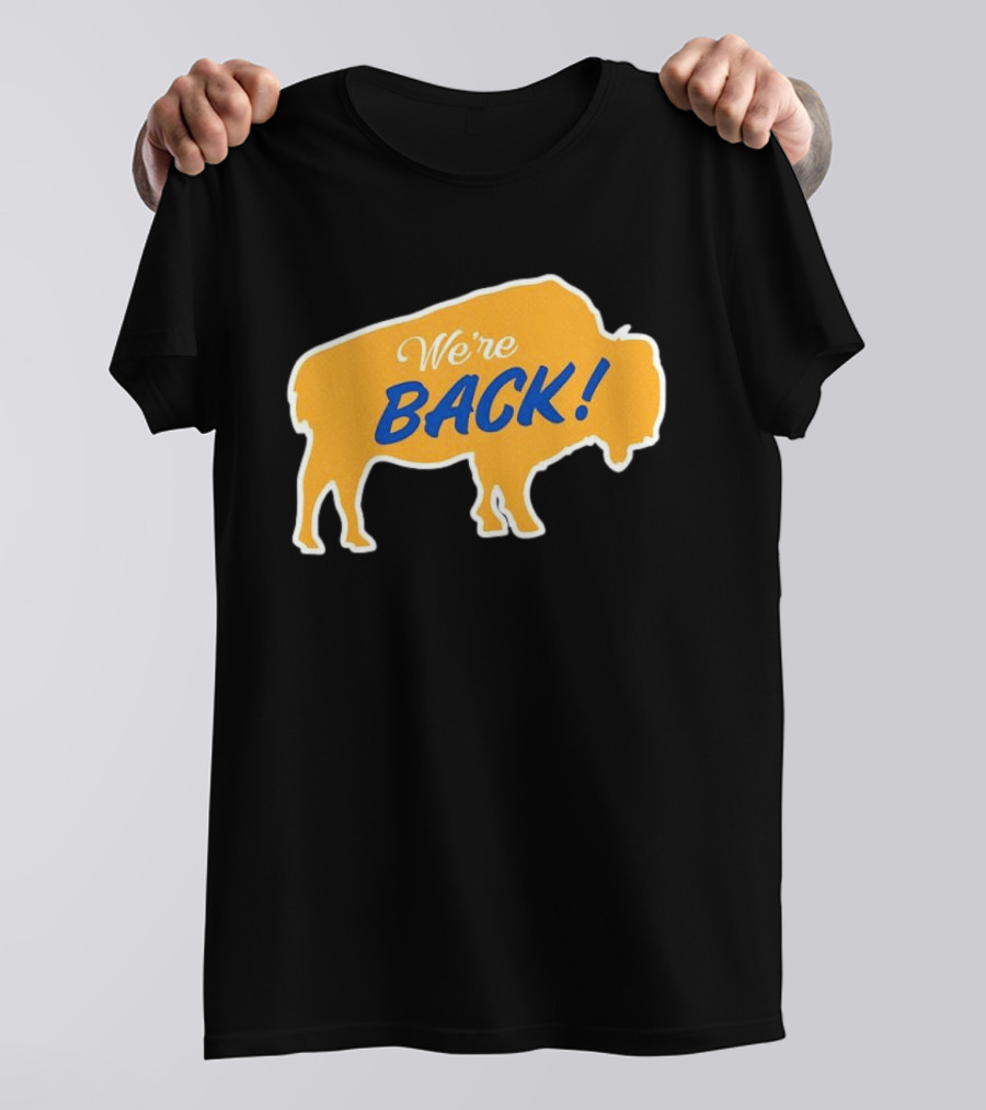Buffalo Sabres NHL We're Back Bison T-Shirt